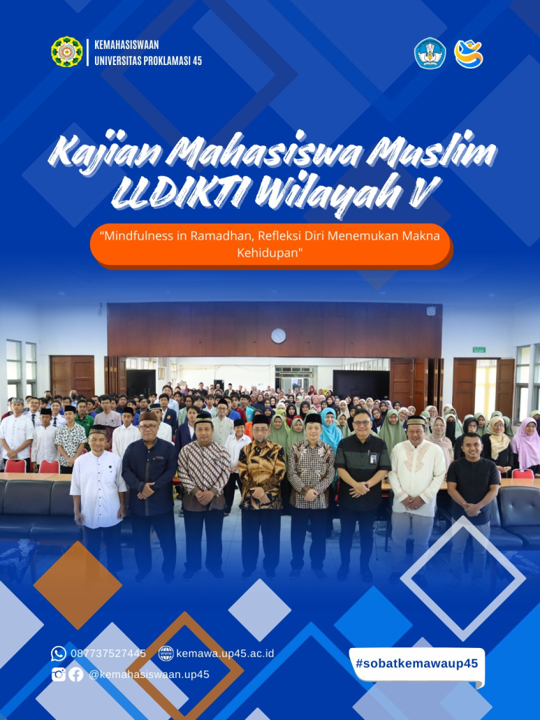 KEMAHASISWAAN MENGHADIRI KAJIAN MAHASISWA MUSLIM LLDIKTI WILAYAH V